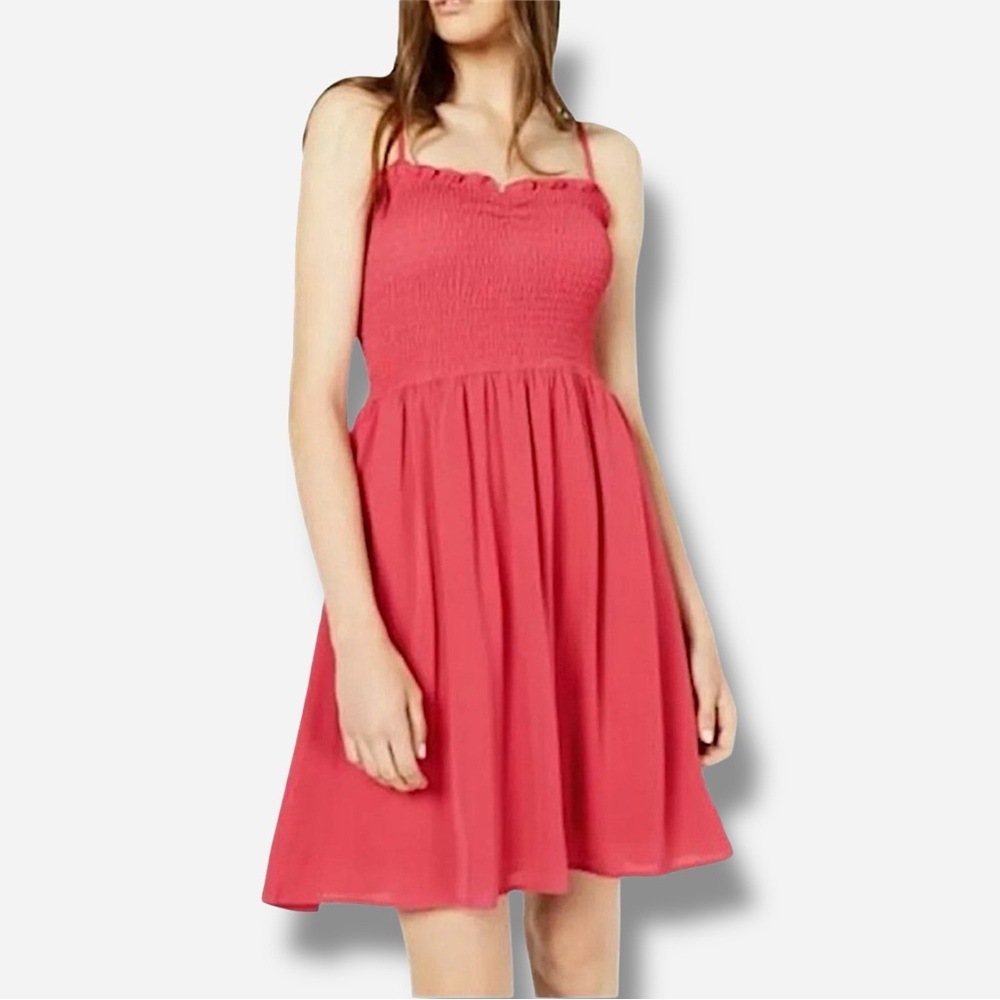 🌸New🌸 BEBOP Coral Spaghetti Strap Mini Dress S